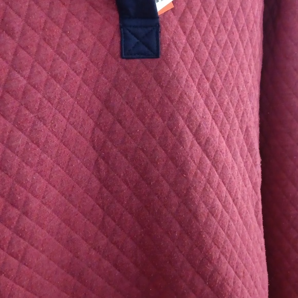 Marine Layer Women's Red Corbet Reversible Button Up Sweatshirt Size XS - Picture 3 of 13